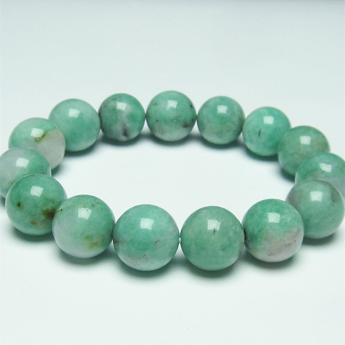 エメラルド ブレスレット 14mm  111-25993