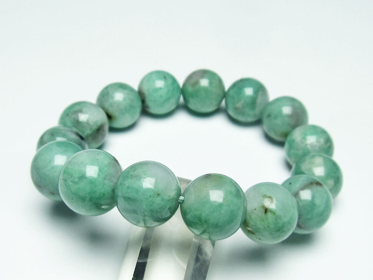 エメラルド ブレスレット 14mm  111-25993