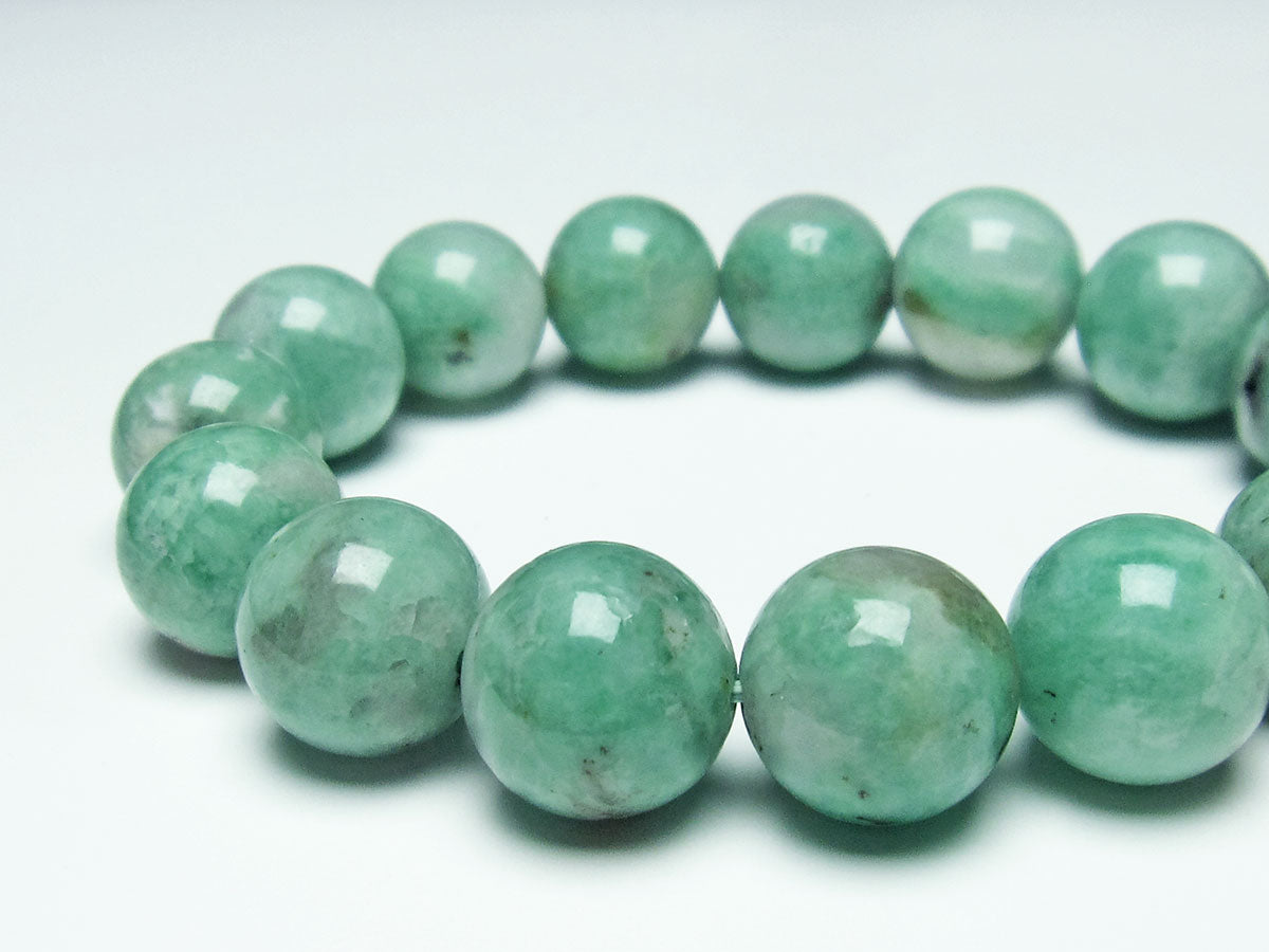 エメラルド ブレスレット 14mm  111-25993