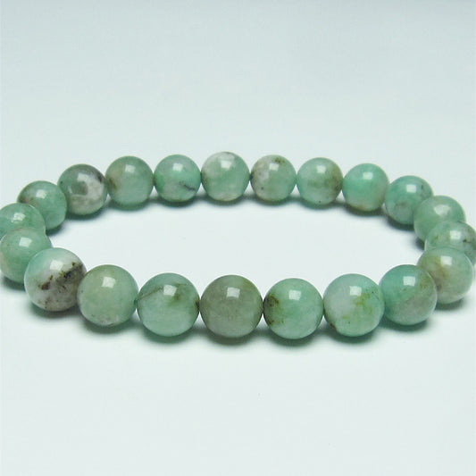 エメラルド ブレスレット 9mm  111-26038