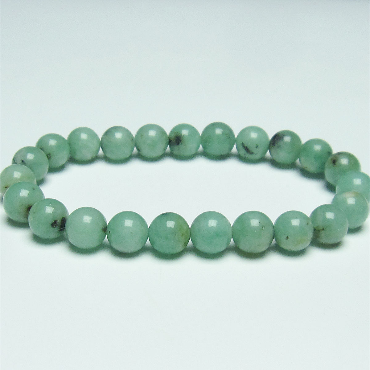 エメラルド ブレスレット 8mm  111-26059