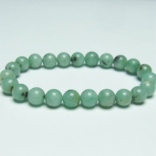 エメラルド ブレスレット 8mm  111-26059