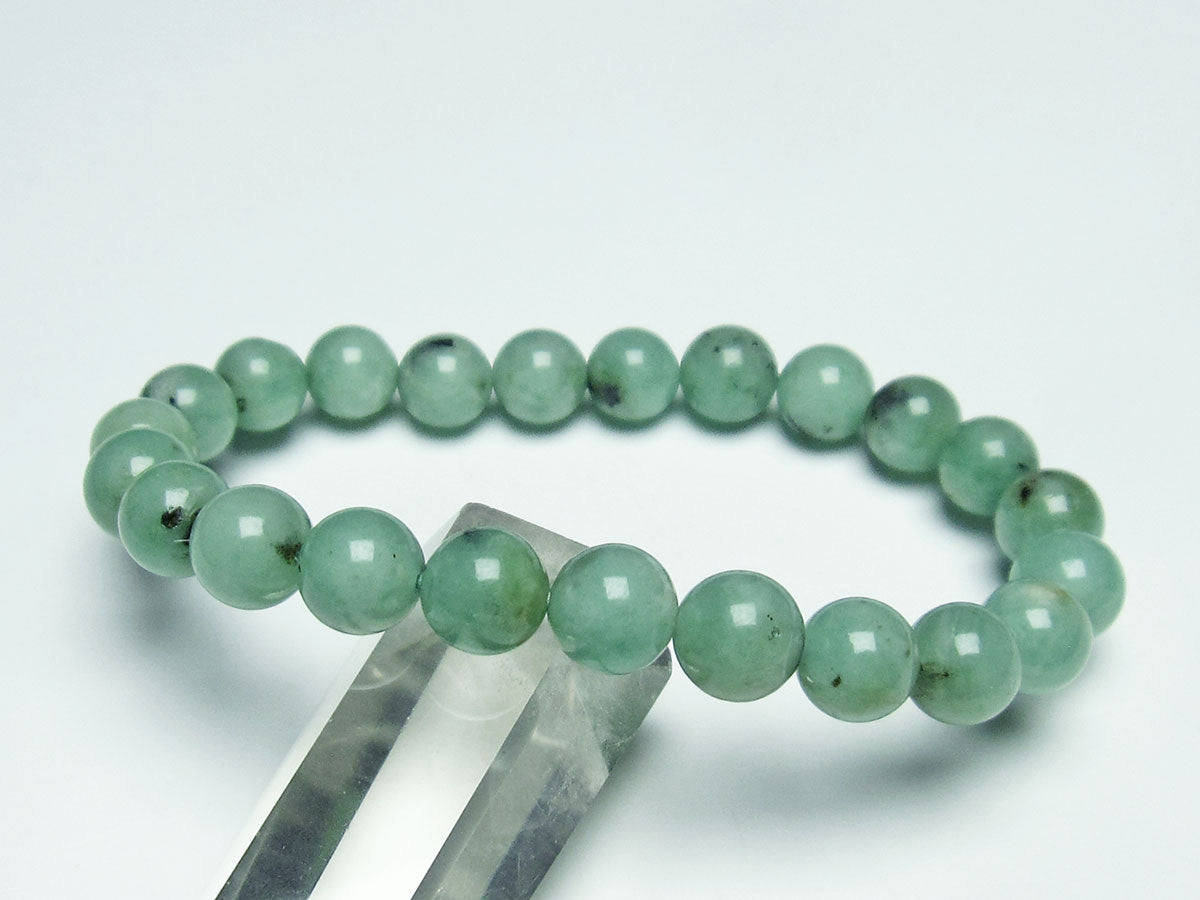 エメラルド ブレスレット 8mm  111-26059