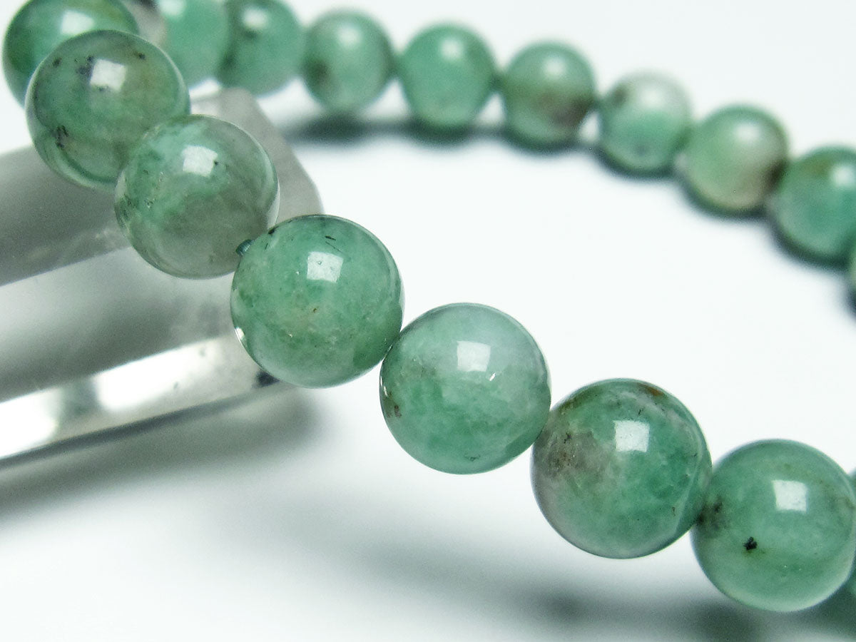 エメラルド ブレスレット 9mm  111-26060