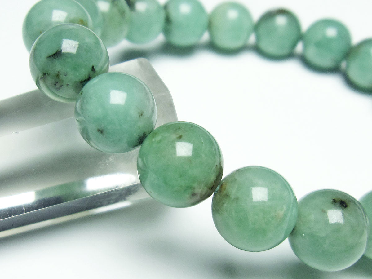 エメラルド ブレスレット 10mm  111-26061