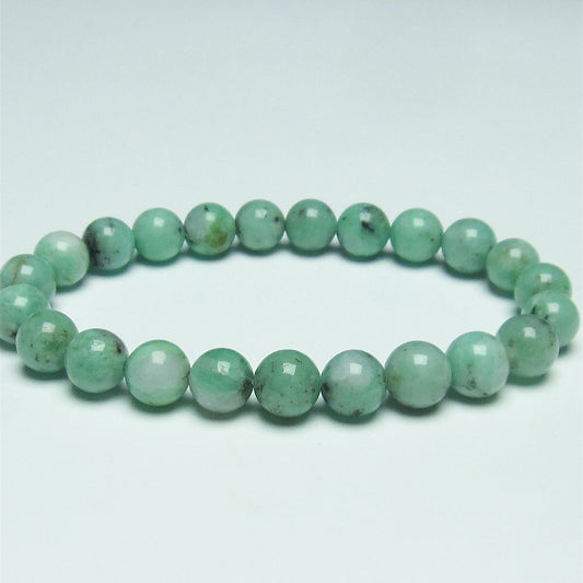 エメラルド ブレスレット 8mm  111-26073