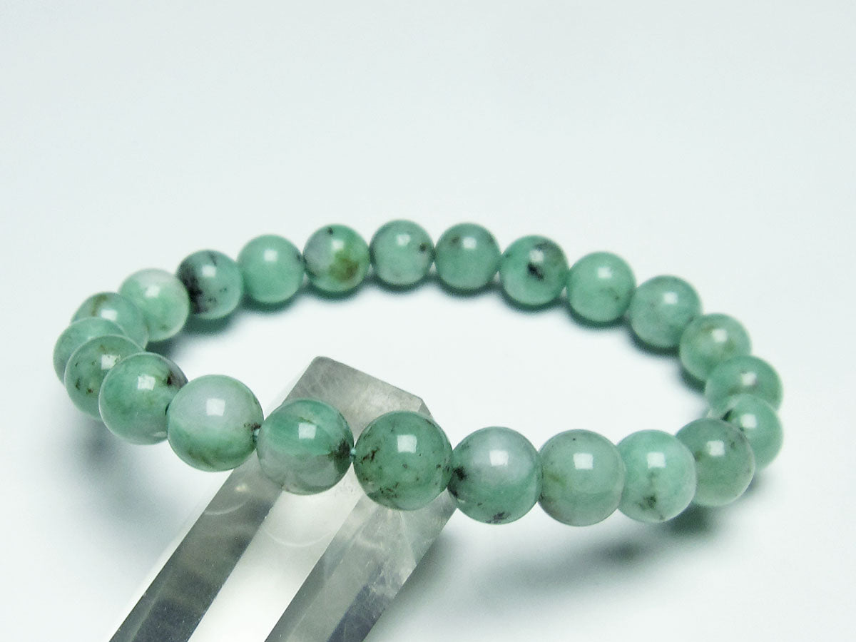 エメラルド ブレスレット 8mm  111-26073