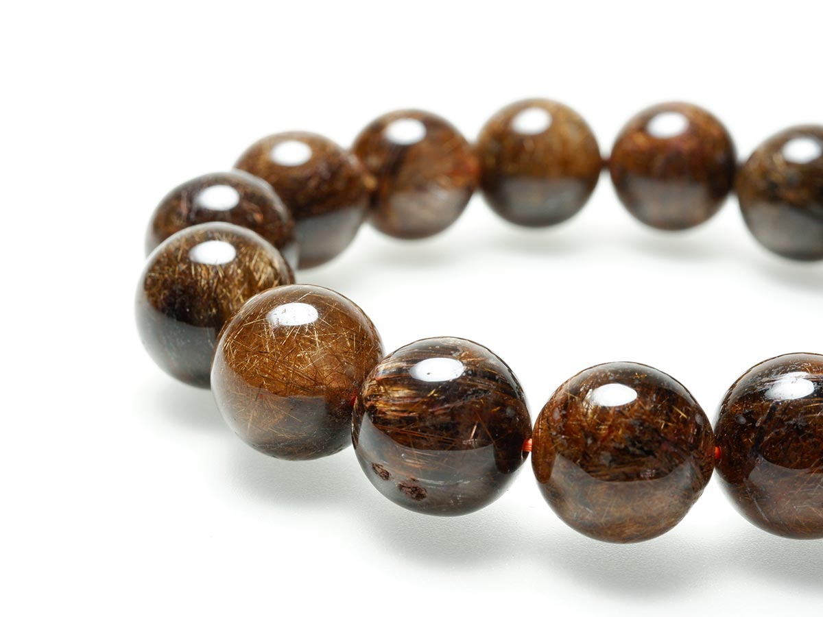 ブロンズルチル ブレスレット 14mm 111-2637