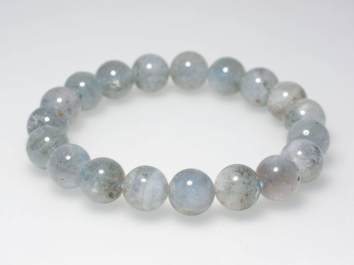 アクアマリン ブレスレット 11mm メール便可 [M便 1/10] 111-26884
