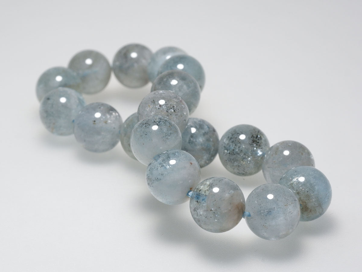 アクアマリン ブレスレット 11mm メール便可 [M便 1/10] 111-26887