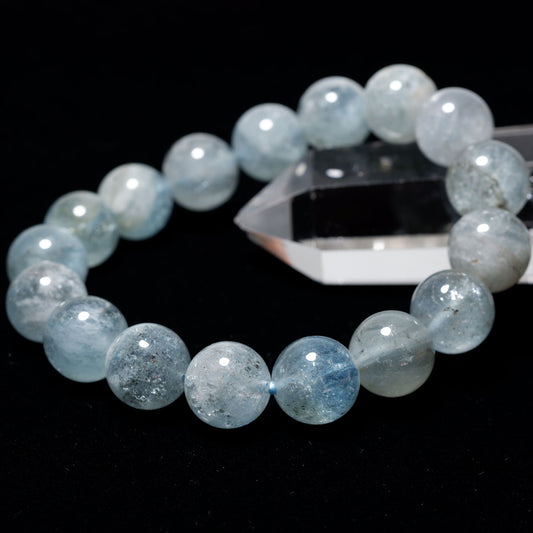 アクアマリン ブレスレット 12mm  111-26904