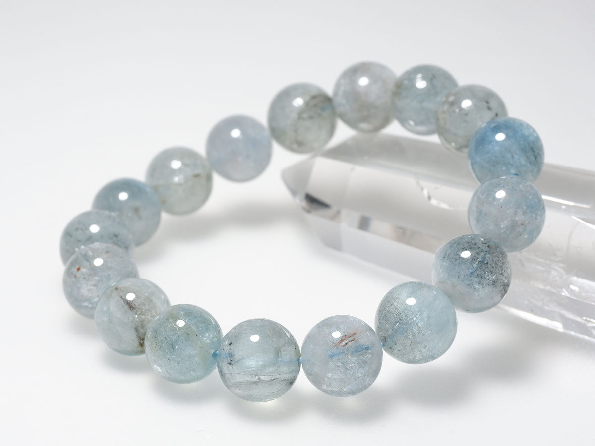 アクアマリン ブレスレット 12mm 111-26904 – 天然石・パワーストーン