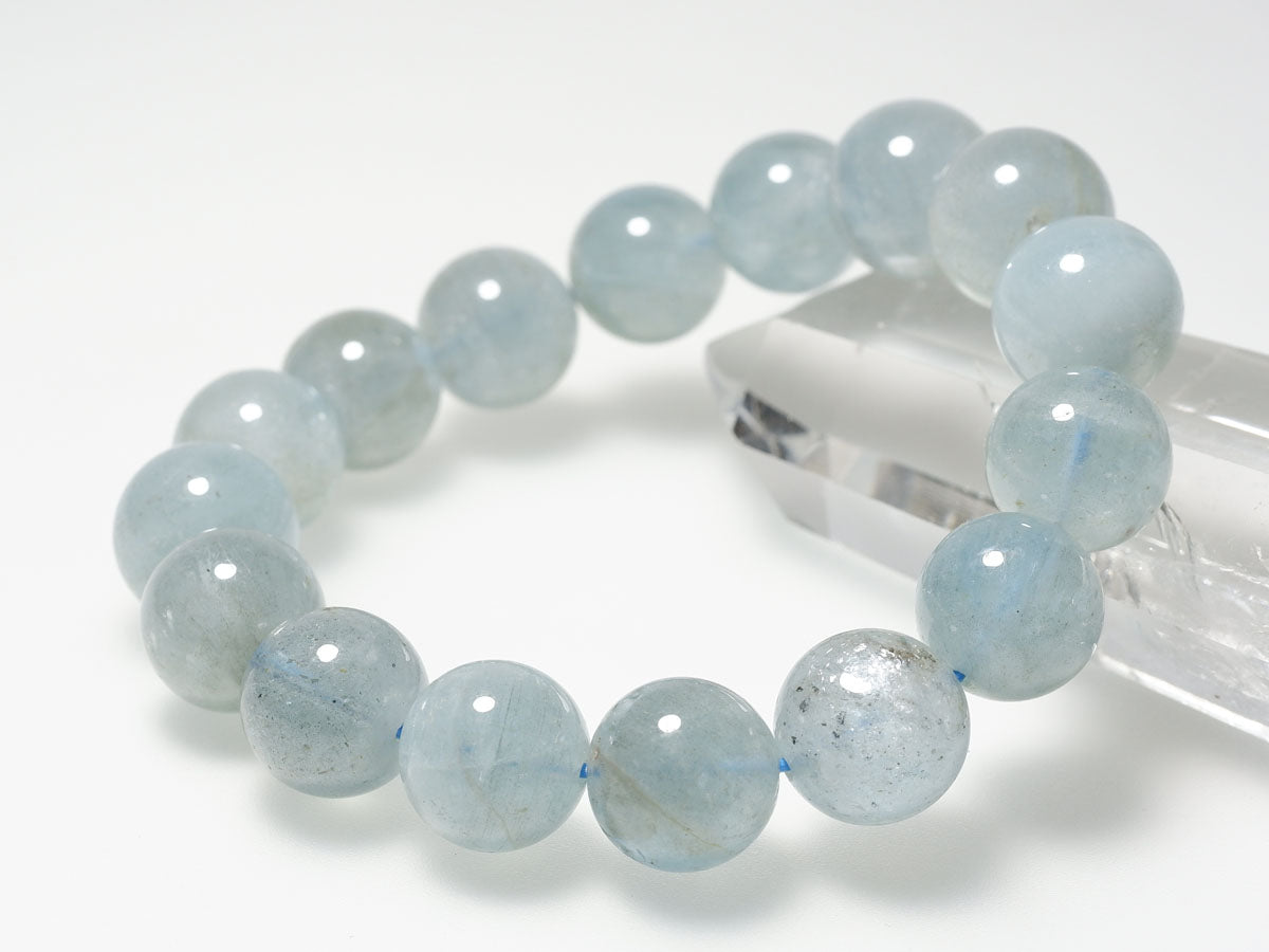 アクアマリン ブレスレット 13mm  111-26905