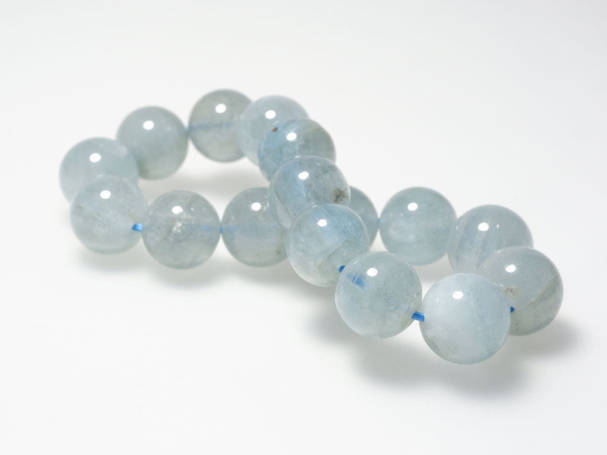 アクアマリン ブレスレット 13mm  111-26905