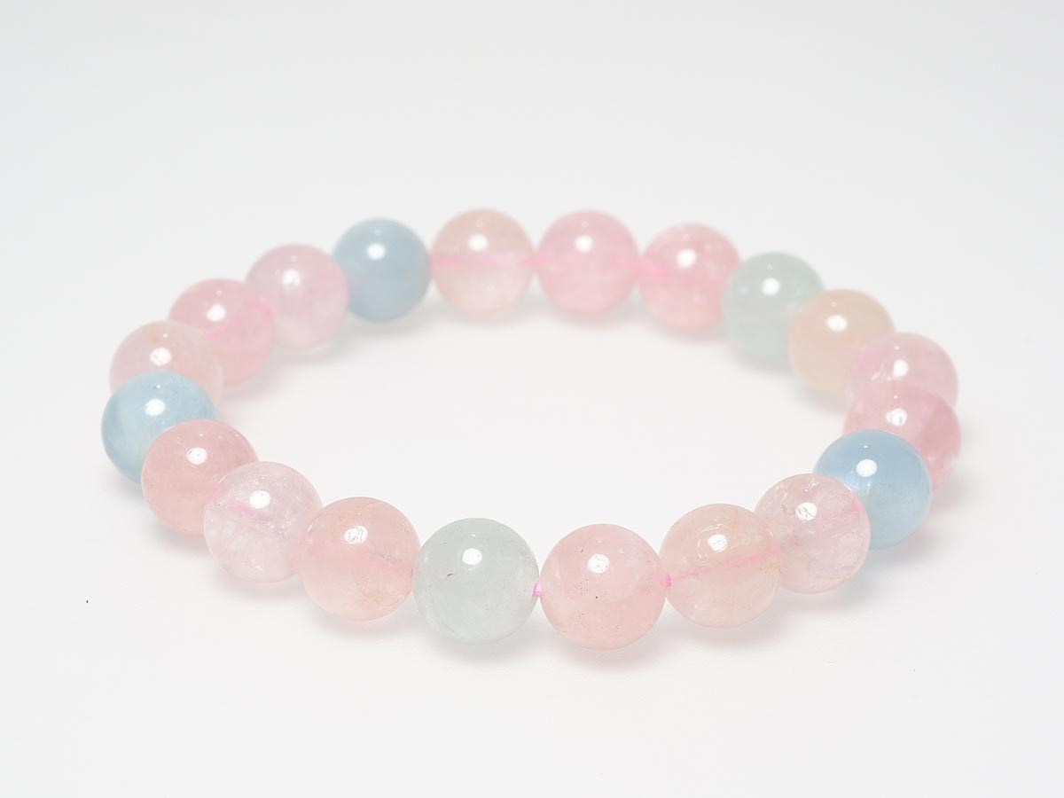 ミックスカラーベリル ブレスレット 10mm 111-2746 【sold out】