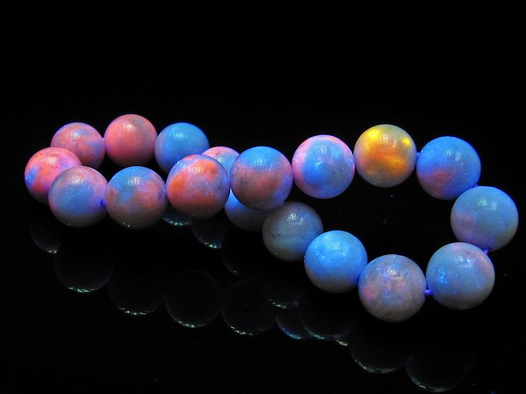 ハックマナイト ブレスレット 11mm 一点物 メール便可 111-33287