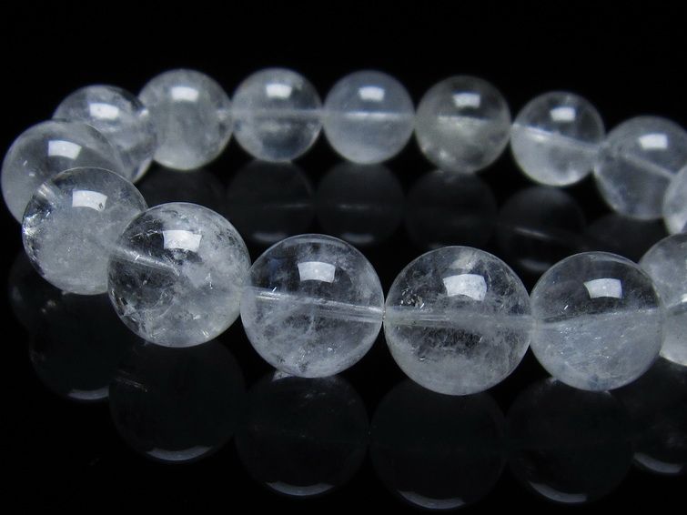 エンジェルラダークォーツ ブレスレット 13mm 一点物 メール便可 [M便 1/10] 111-34972
