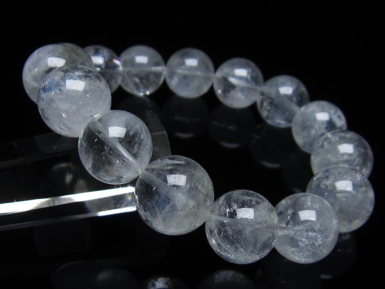 エンジェルラダークォーツ ブレスレット 14mm 一点物 メール便可 [M便 1/10] 111-34973