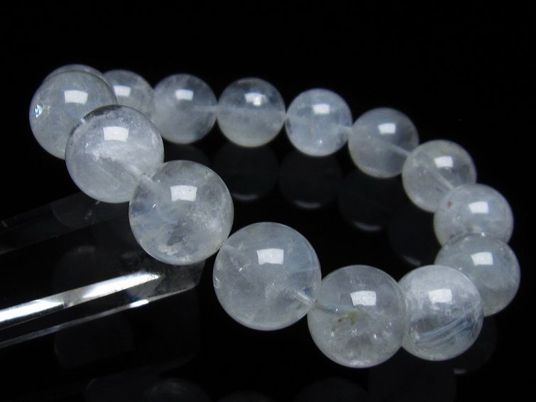 エンジェルラダークォーツ ブレスレット 14mm 一点物 111-34976