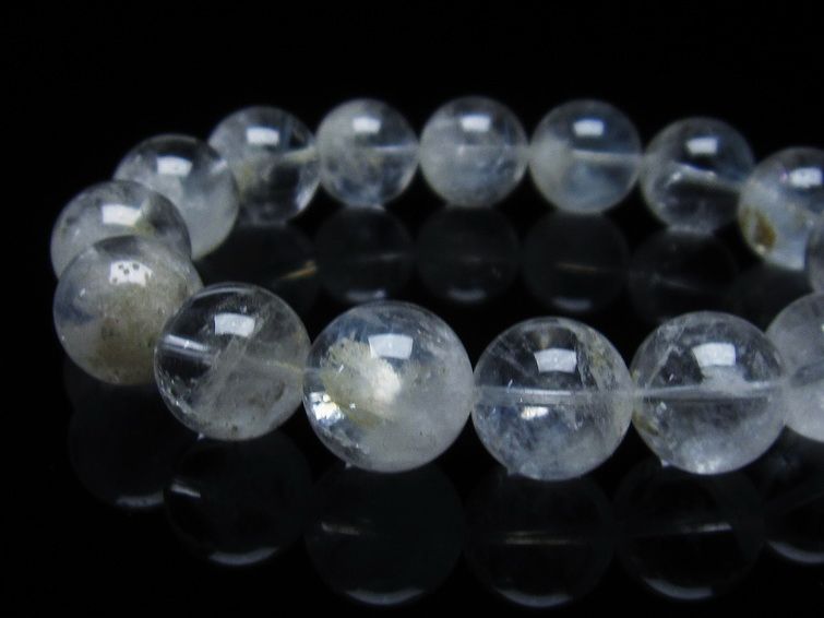 エンジェルラダークォーツ ブレスレット 13mm 一点物 メール便可 [M便 1/10] 111-34981