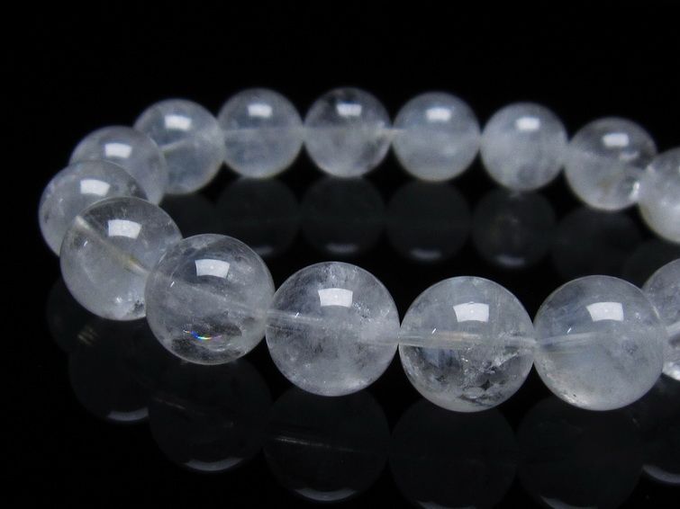 エンジェルラダークォーツ ブレスレット 13mm 一点物 メール便可 [M便 1/10] 111-34984