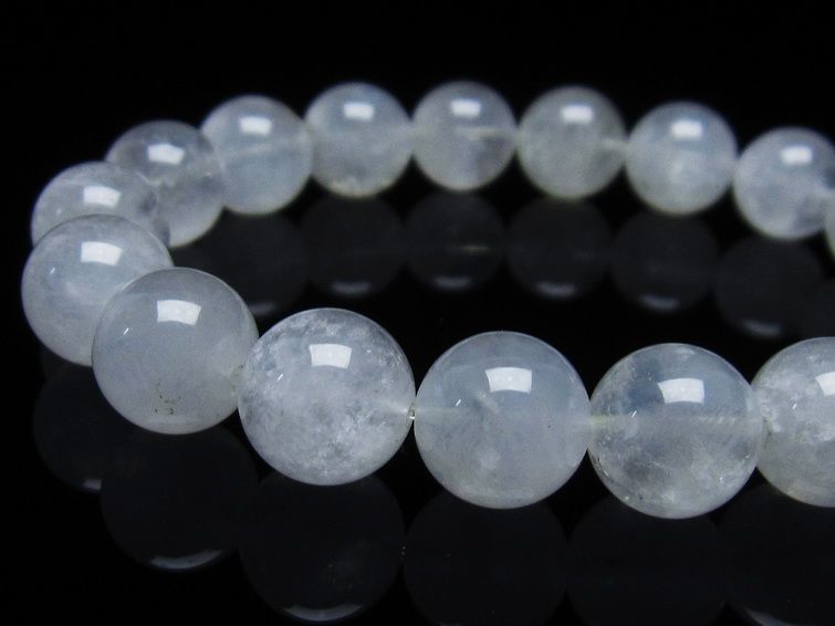 エンジェルラダークォーツ ブレスレット 12mm 一点物 メール便可 [M便 1/10] 111-34987