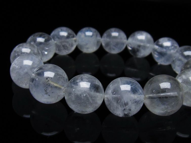 エンジェルラダークォーツ ブレスレット 14mm 一点物 111-35038