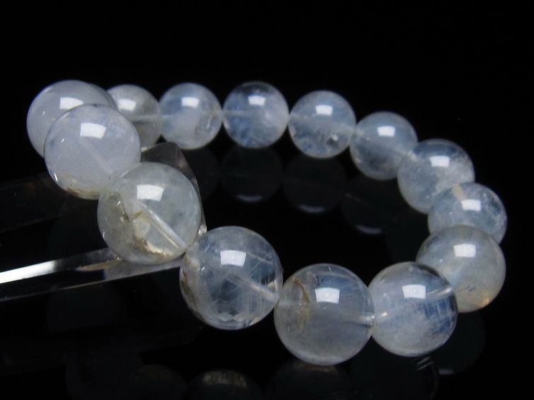 エンジェルラダークォーツ ブレスレット 14mm 一点物 111-35041