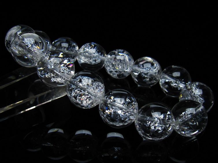 アイリスクォーツ 水晶 ブレスレット 16mm 一点物 111-35475 [sold out]