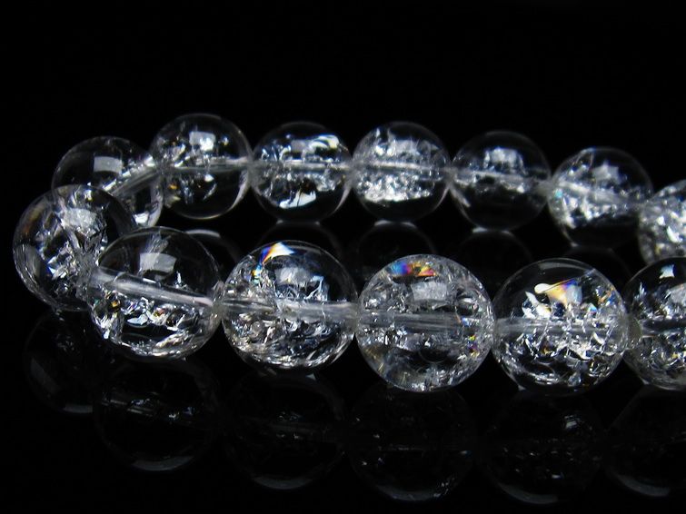 アイリスクォーツ 水晶 ブレスレット 16mm 一点物 111-35475 [sold out]