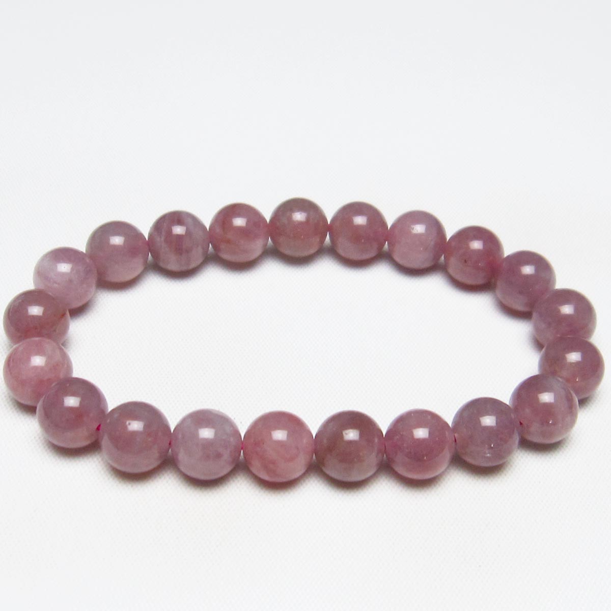 ローズクォーツ ブレスレット 9mm 一点物 メール便可 [M便 1/10] 111-36746