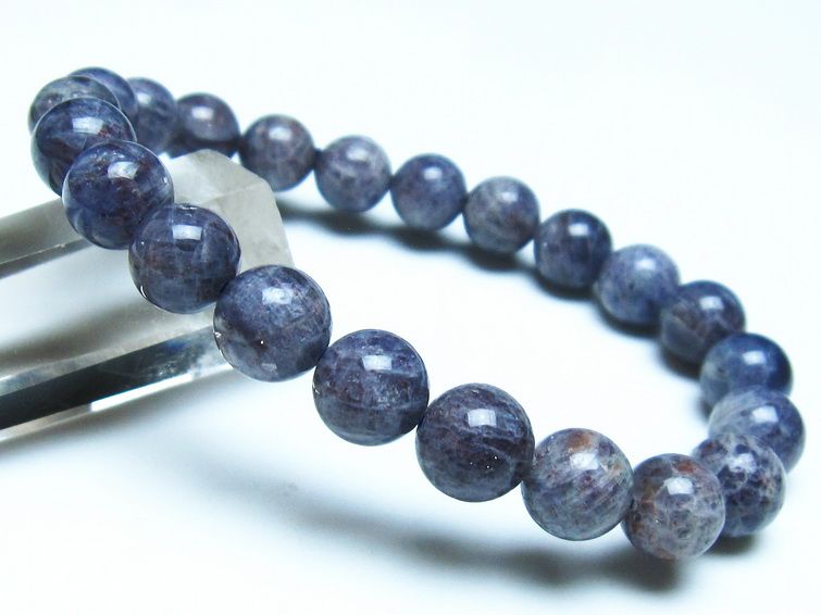 アイオライト ブレスレット 9mm 一点物 メール便可 [M便 1/10] 111