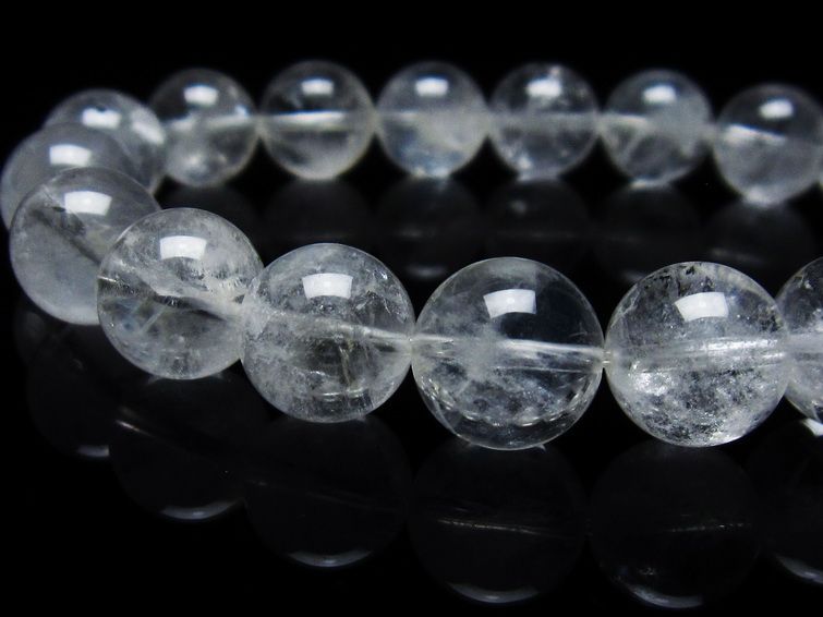 エンジェルラダークォーツ ブレスレット 12mm 一点物 メール便可 [M便 1/10] 111-39727