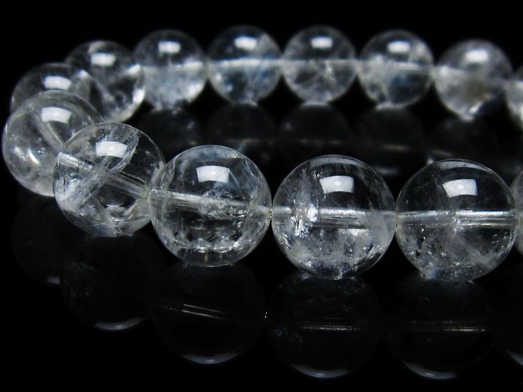 エンジェルラダークォーツ ブレスレット 12mm 一点物 メール便可 [M便 1/10] 111-39733