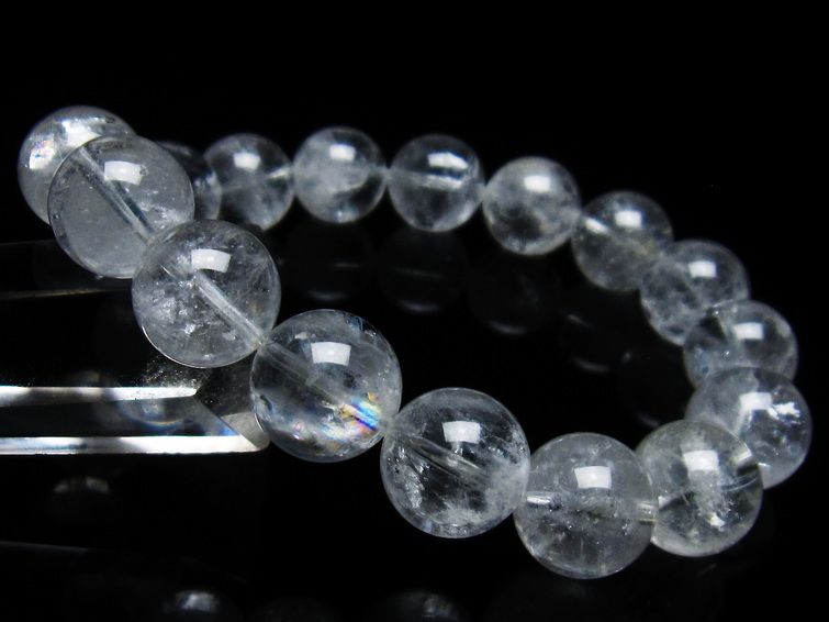 エンジェルラダークォーツ ブレスレット 12mm 一点物 メール便可 [M便 1/10] 111-39736