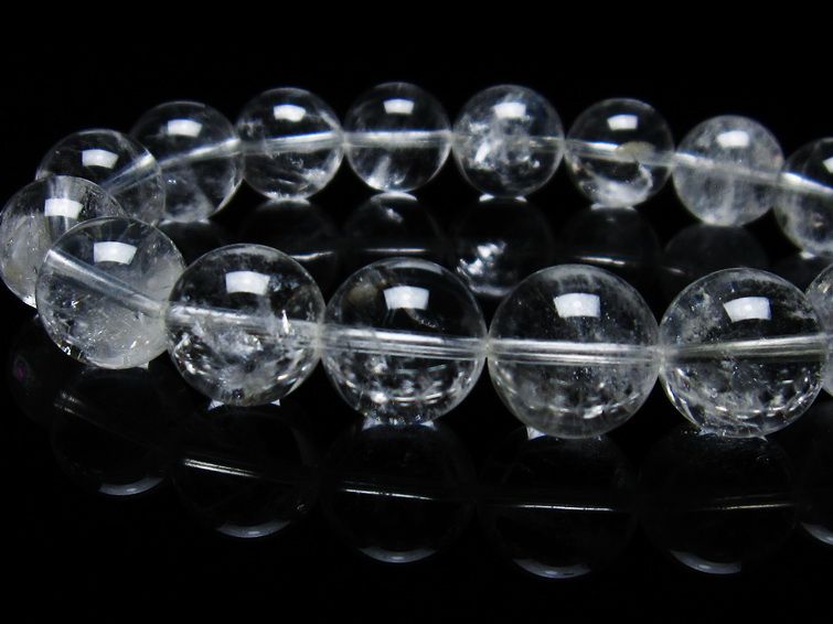 エンジェルラダークォーツ ブレスレット 12mm 一点物 メール便可 [M便 1/10] 111-39738