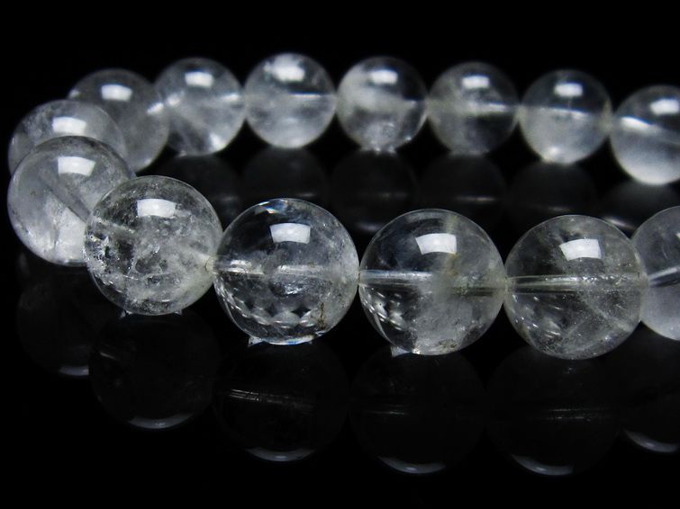 エンジェルラダークォーツ ブレスレット 13mm 一点物 メール便可 [M便 1/10] 111-39742