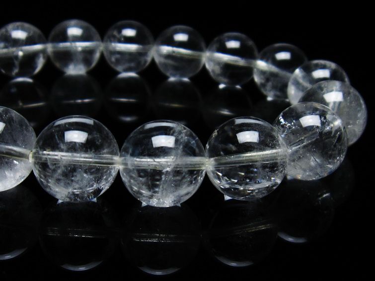 エンジェルラダークォーツ ブレスレット 13mm 一点物 メール便可 [M便 1/10] 111-39747