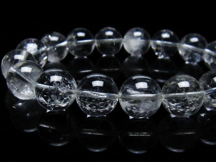 エンジェルラダークォーツ ブレスレット 13mm 一点物 メール便可 [M便 1/10] 111-39748