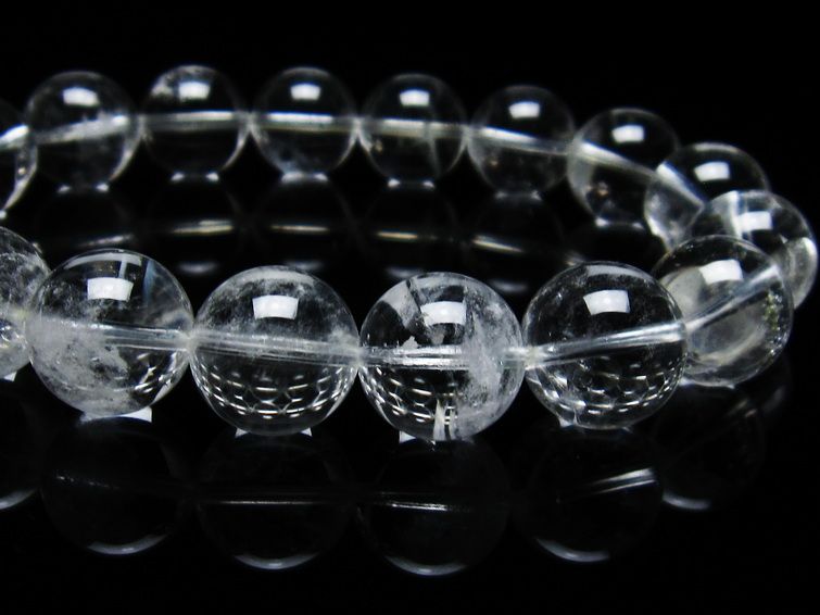 エンジェルラダークォーツ ブレスレット 13mm 一点物 メール便可 [M便 1/10] 111-39749