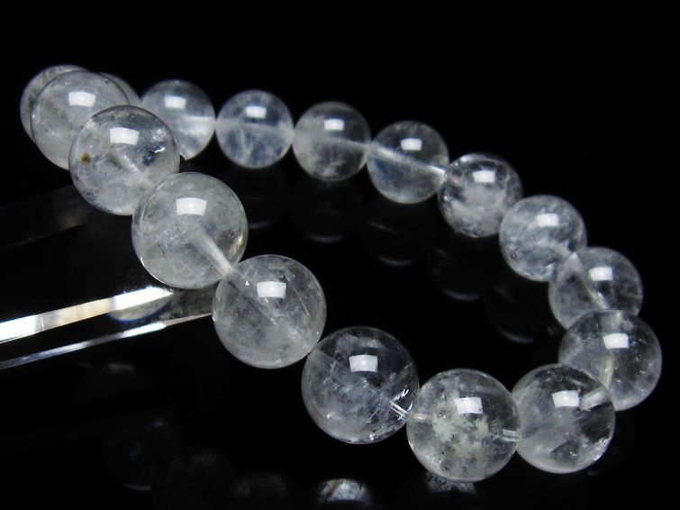 エンジェルラダークォーツ ブレスレット 12mm 一点物 メール便可 [M便 1/10] 111-39762