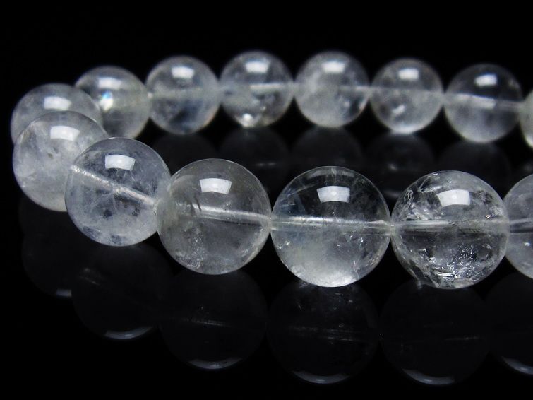 エンジェルラダークォーツ ブレスレット 12mm 一点物 メール便可 [M便 1/10] 111-39762
