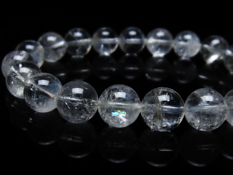 エンジェルラダークォーツ ブレスレット 10mm 一点物 メール便可 [M便 1/10] 111-39767 [sold out]