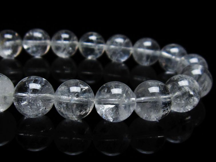 エンジェルラダークォーツ ブレスレット 10mm 一点物 メール便可 [M便 1/10] 111-39768