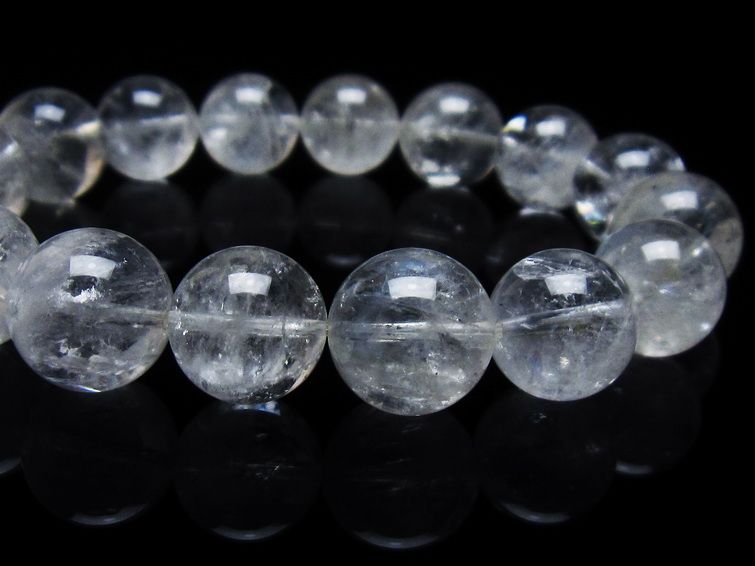 エンジェルラダークォーツ ブレスレット 13mm 一点物 メール便可 [M便 1/10] 111-39778