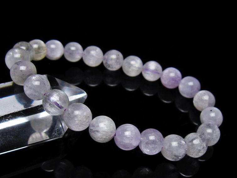 クンツァイト ブレスレット 8mm 一点物 メール便可 [M便 1/10] 111-40643