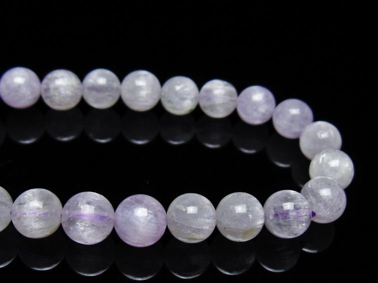 クンツァイト ブレスレット 8mm 一点物 メール便可 [M便 1/10] 111-40644
