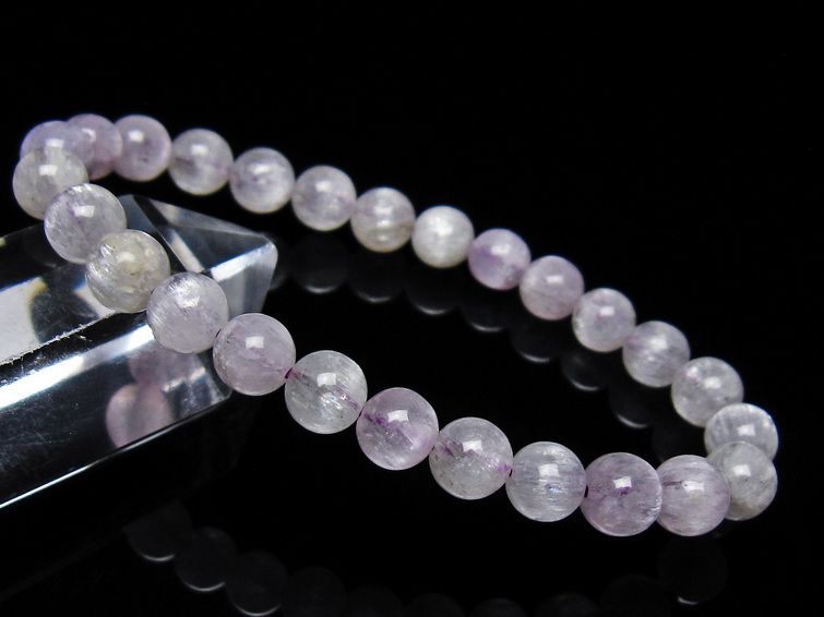 クンツァイト ブレスレット 7mm 一点物 メール便可 [M便 1/10] 111