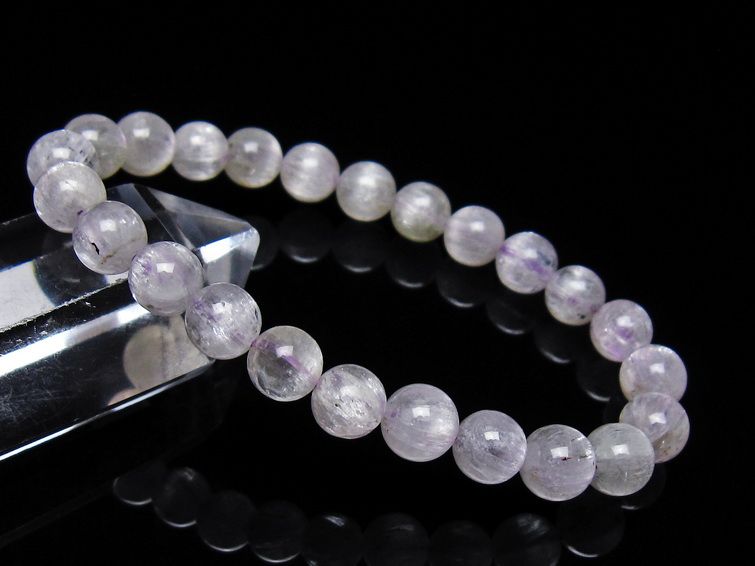 クンツァイト ブレスレット 8mm 一点物 メール便可 [M便 1/10] 111-40697