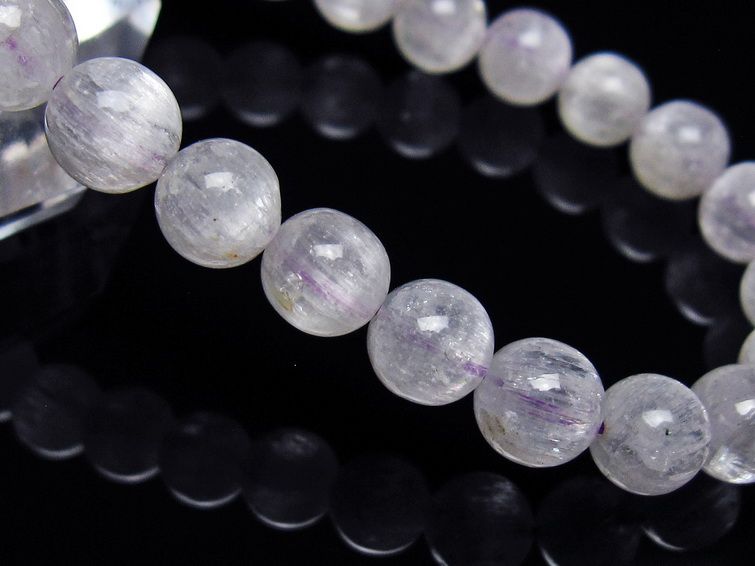 クンツァイト ブレスレット 8mm 一点物 メール便可 [M便 1/10] 111-40702